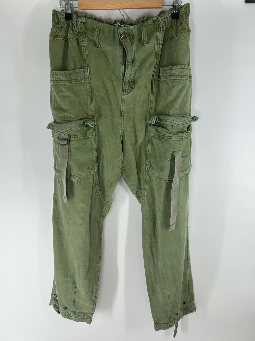We The Free Olive Cargo Utility Pants